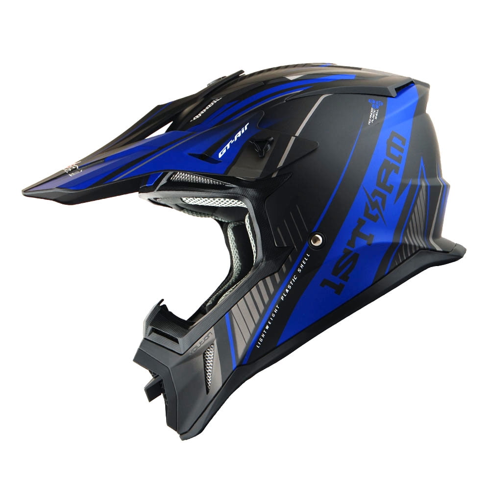 1Storm Adult Motocross Helmet BMX MX ATV Dirt Bike Downhill Mountain Bike Helmet Racing Style H637; Storm Green