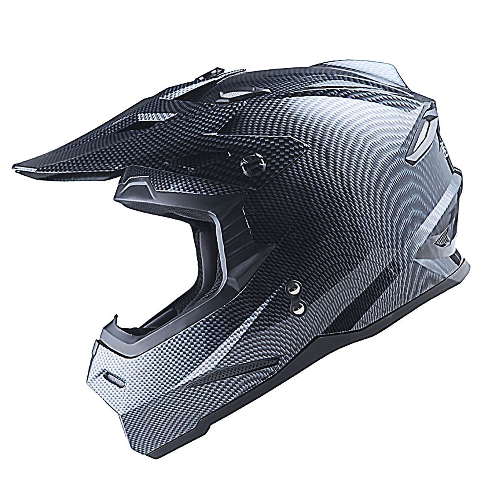 1Storm Adult Motocross Helmet BMX MX ATV Dirt Bike Helmet Racing Style HF801; Sonic Red