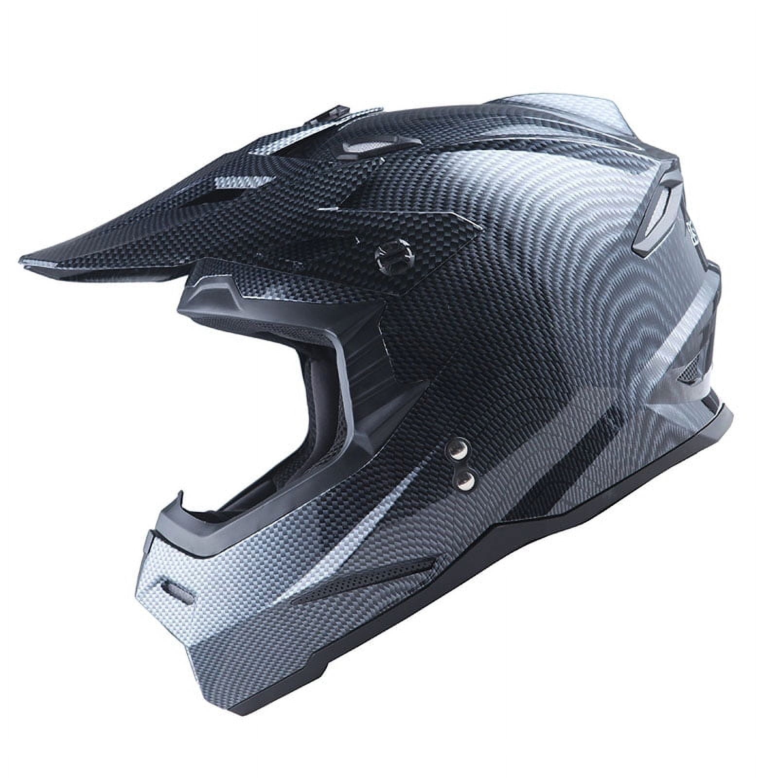 1Storm Motocross Adult Helmet ATV Dirt Bike BMX MX Helmet F801CLS Racing Style Sonic Orange