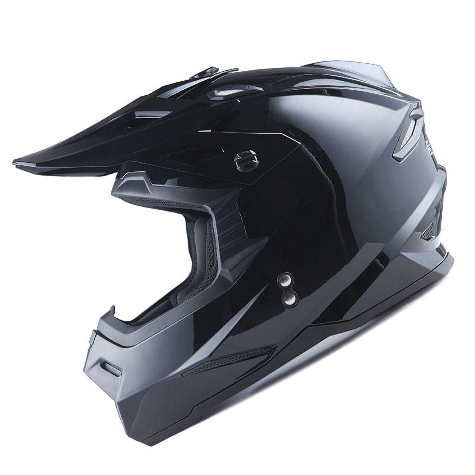 1Storm Motocross Adult Helmet ATV Dirt Bike BMX MX Helmet F801CLS Racing Style Sonic Orange