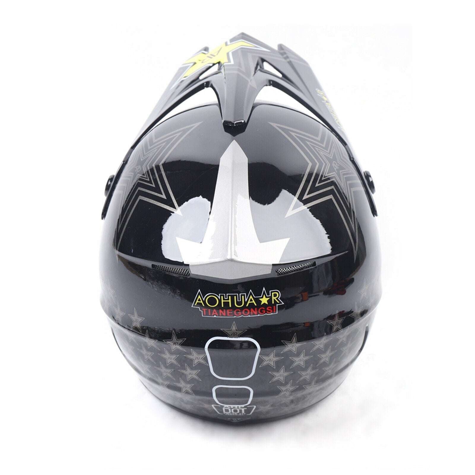 DOT Adult ATV Motocross Dirt Bike Motorcycle Off-Road Helmet w/ Goggles Gloves