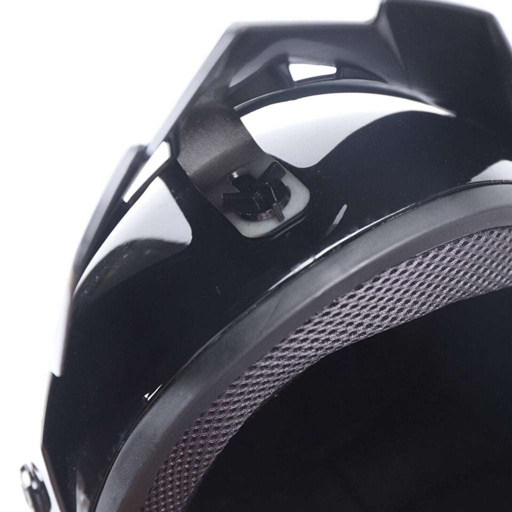 DOT Motorcycle Helmet for Adult, Motorcycle Helmet with Goggles & Gloves for Motocross Off-Road Racing ATV Dirt Bike