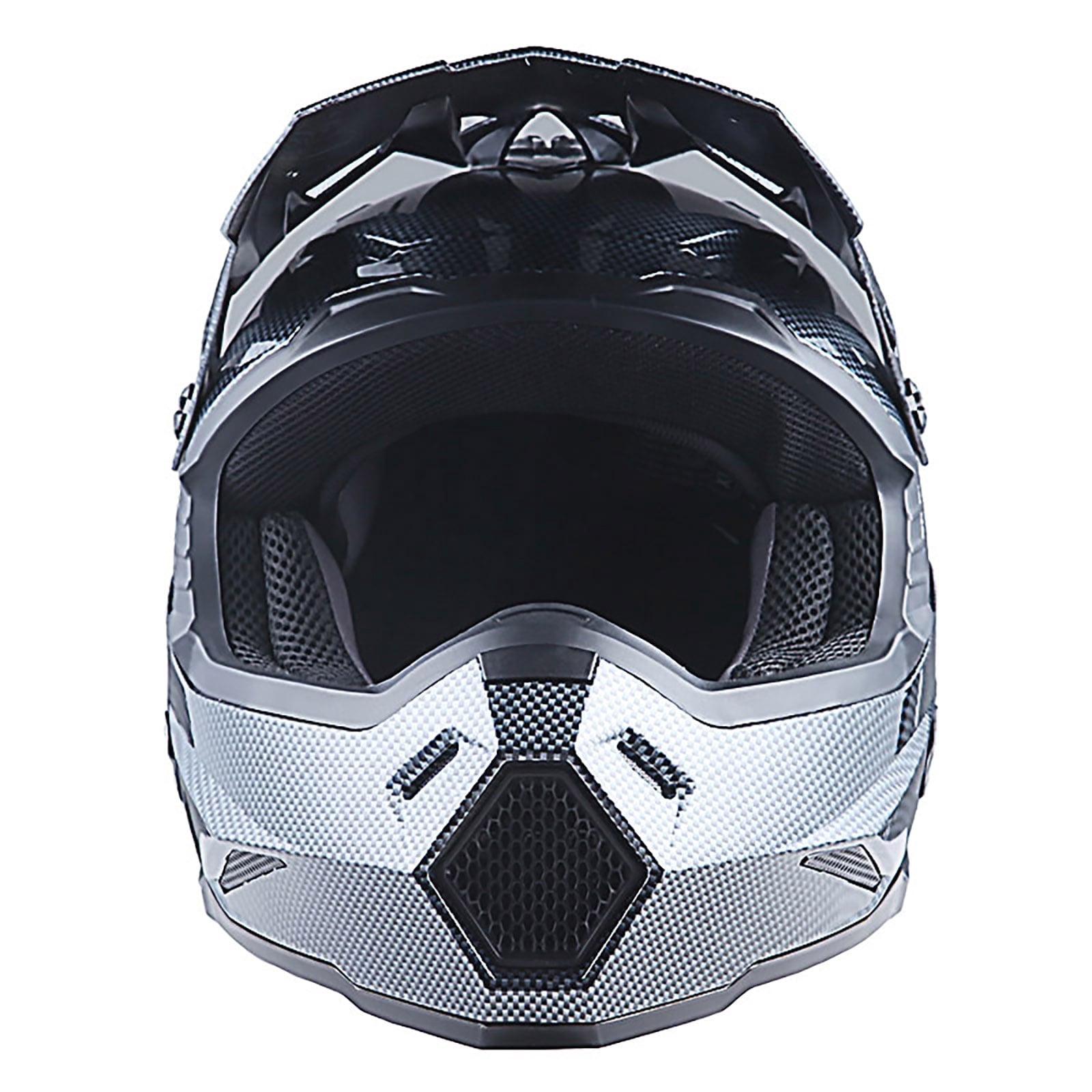1Storm Adult Motocross Helmet BMX MX ATV Dirt Bike Helmet Racing Style HF801; Sonic Red