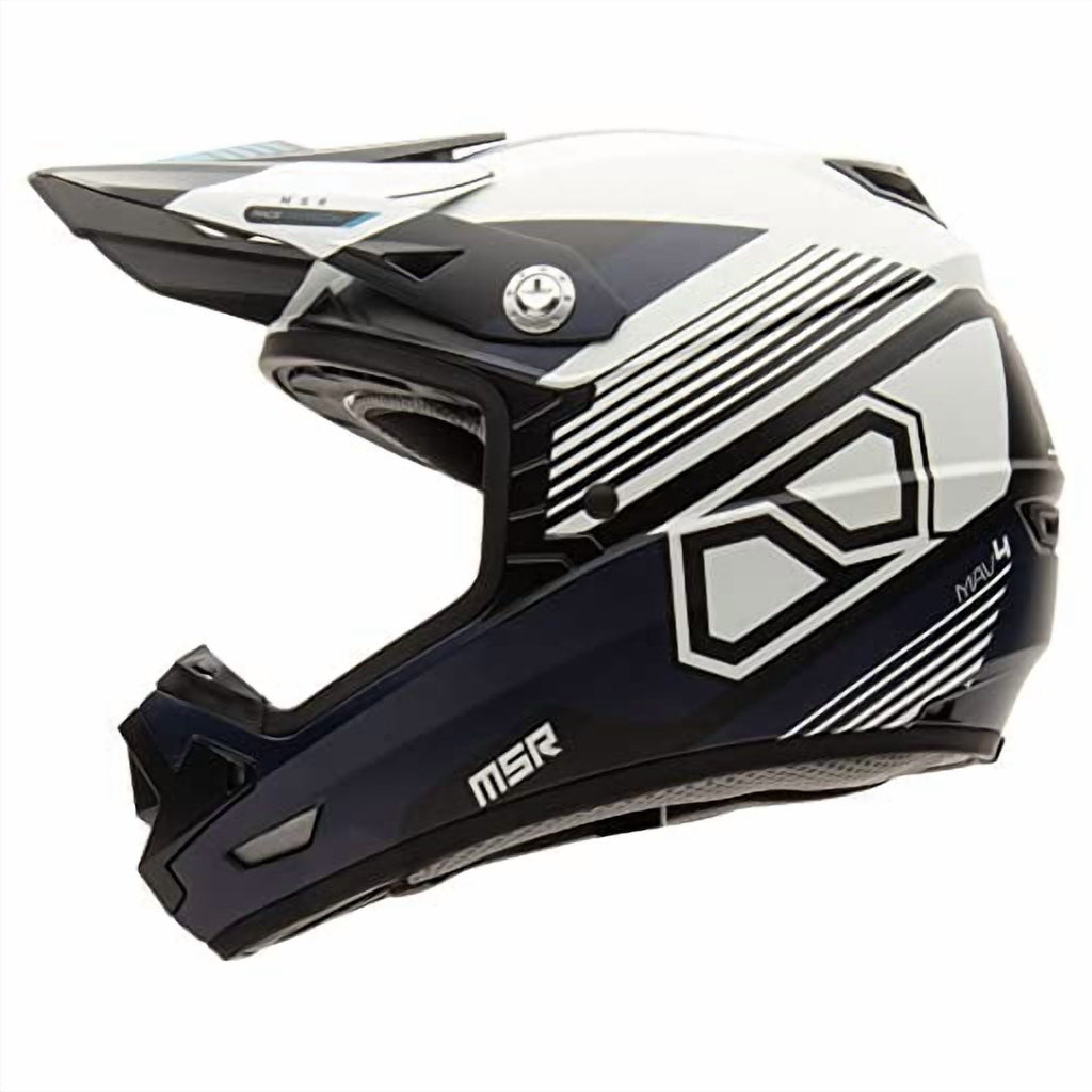 MSR Mav4 Sensor Helmet w/MIPS (X-Small, Navy) Motorcycle Dirt Bike Off Road