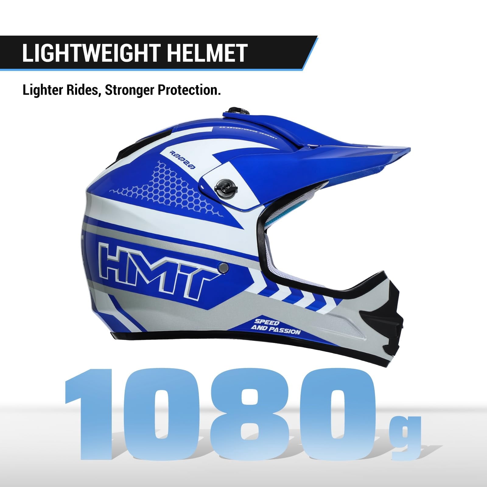Youth Dirt Bike Helmet DOT Certified - Full Face Motorcycle Helmet for Off-Road, ATV, Street Riding, Includes Adjustable Goggles & Protective Gloves