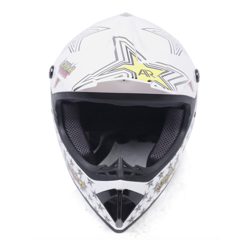 DOT Motorcycle Adult Helmet +Goggles +Gloves Motocross MX ATV Dirt Bike Off-Road