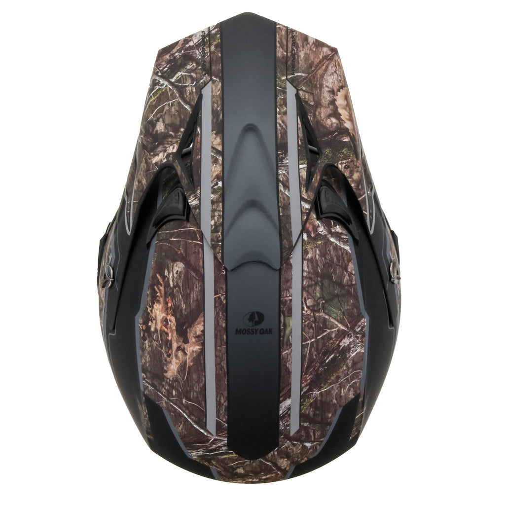 Adult Frenzy Mossy Oak Mx Off-Road Motocross ATV Dirt Bike Helmet Dot Approved Size: Medium