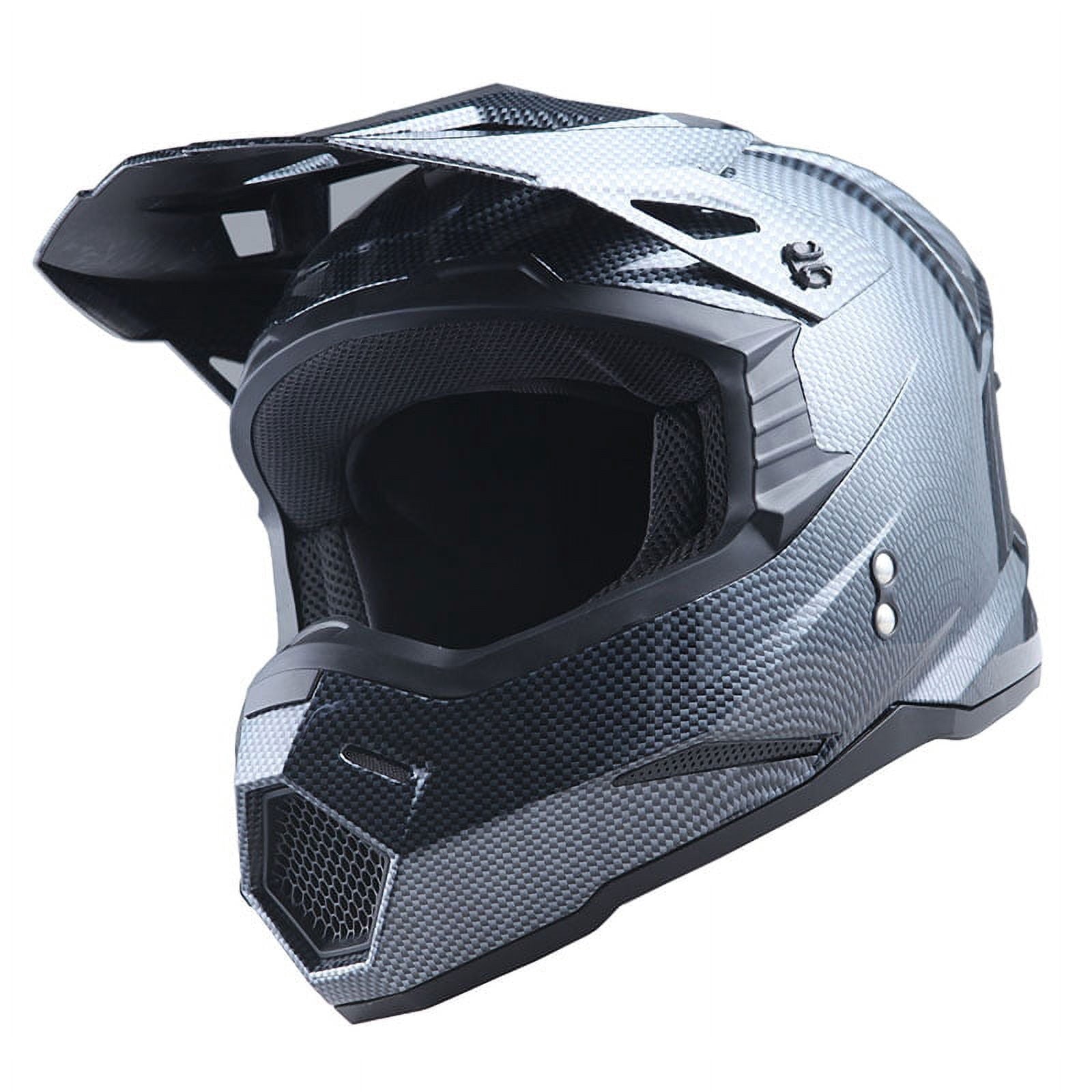 1Storm Motocross Adult Helmet ATV Dirt Bike BMX MX Helmet F801CLS Racing Style Sonic Orange