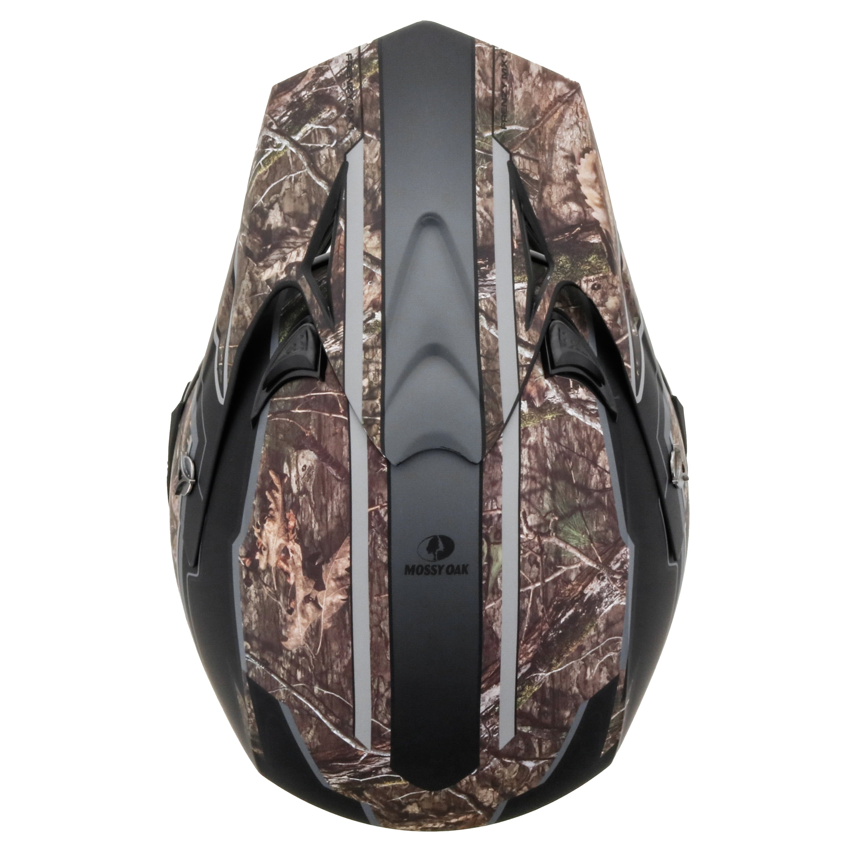 Adult Frenzy Mossy Oak MX Off-Road Motocross, ATV, Dirt Bike Helmet, DOT Approved Size: Large