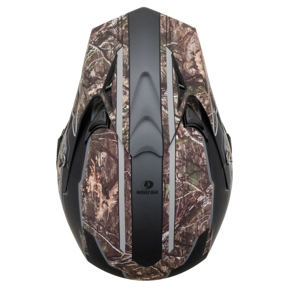 Adult Frenzy Mossy Oak MX Off-Road Motocross ATV Dirt Bike Helmet DOT Approved Size: X-Large