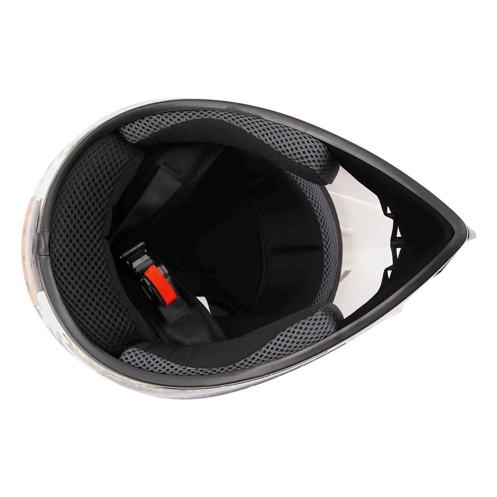 22.44-22.83in Suitable Head Helmet Set Helmet Set with Goggles and Gloves Motorcycle Off-Road Helmet Set