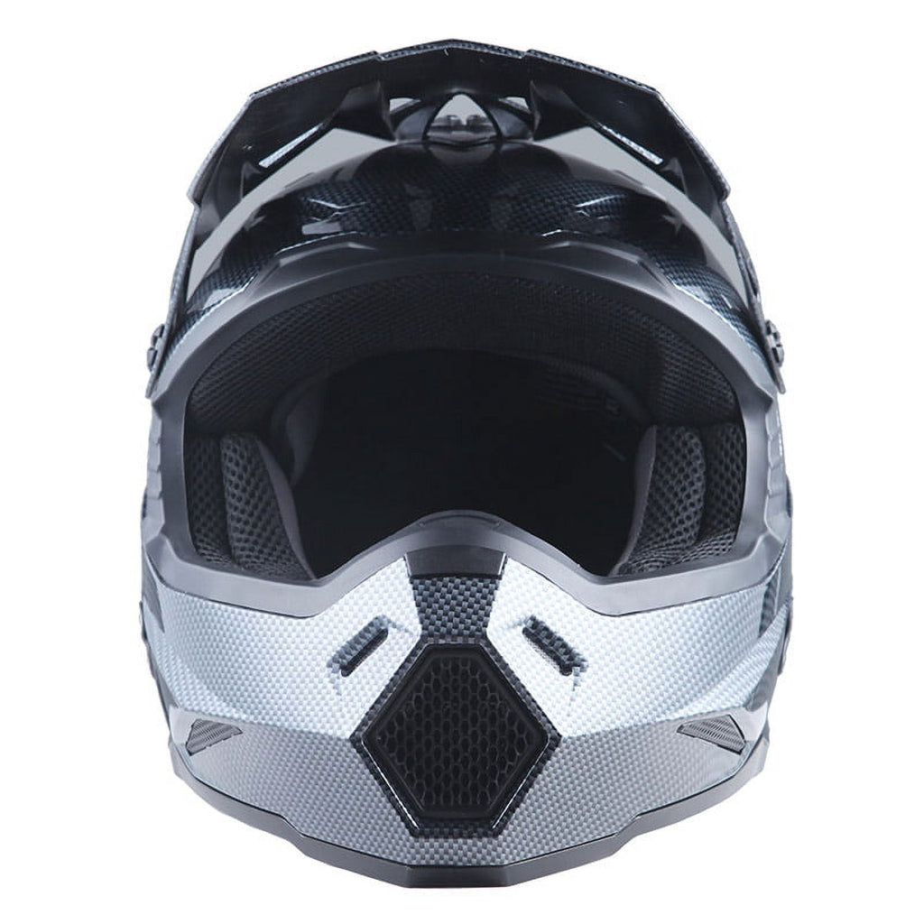 1Storm Motocross Adult Helmet ATV Dirt Bike BMX MX Helmet F801CLS Racing Style Sonic Orange