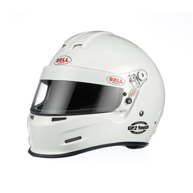 Bell Helmets 1425003 GP2 Youth Helmet, White - 2XS