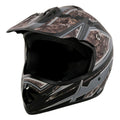 Youth Frenzy Mossy Oak Camo Mx off-road Motocross, ATV, Dirt Bike Helmet, Dot Approved - Large