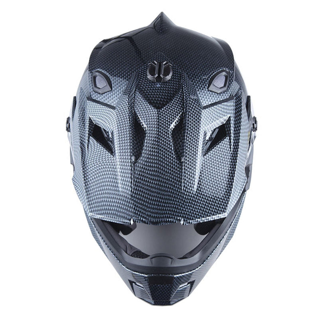 1Storm Motocross Adult Helmet ATV Dirt Bike BMX MX Helmet F801CLS Racing Style Sonic Orange