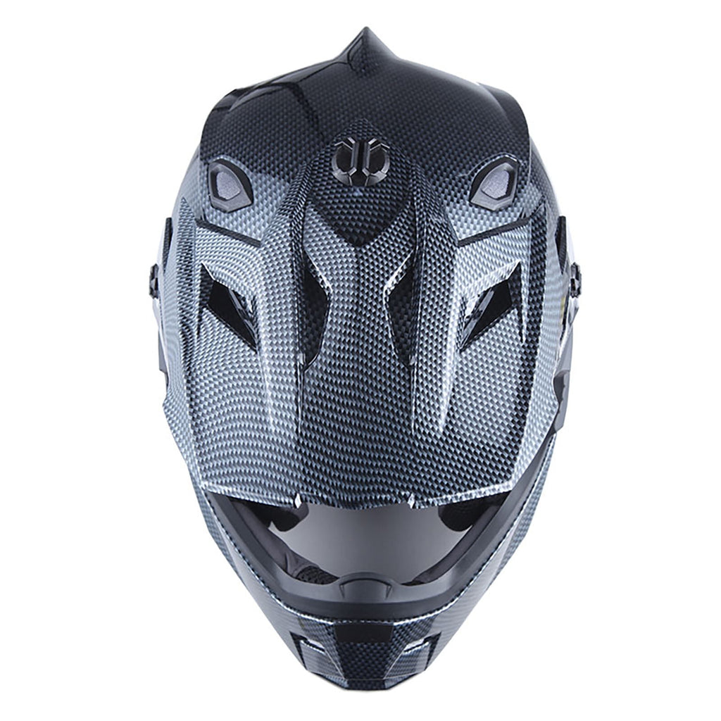 1Storm Adult Motocross Helmet BMX MX ATV Dirt Bike Helmet Racing Style HF801; Sonic Red
