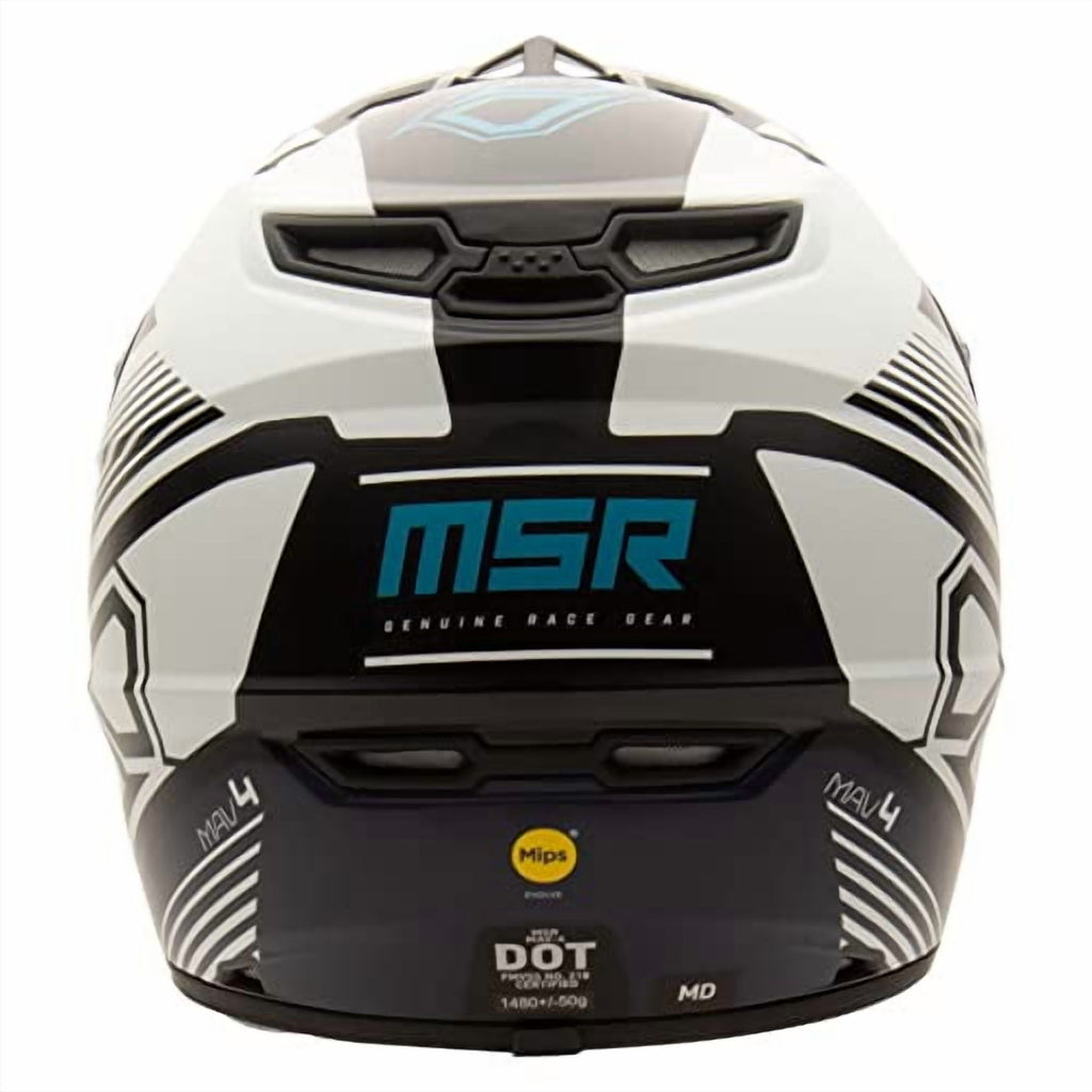 MSR Mav4 Sensor Helmet w/MIPS (X-Large, Navy) Dirt Bike Motorcyle Off Road