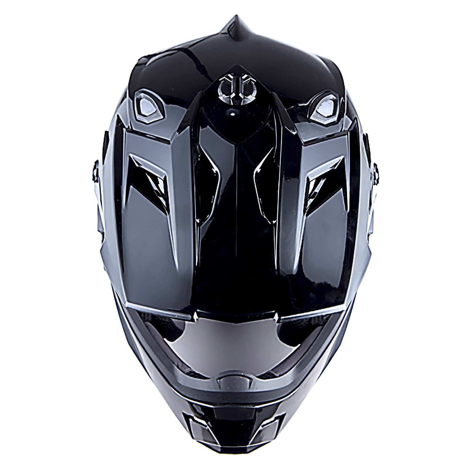 1Storm Adult Motocross Helmet BMX MX ATV Dirt Bike Helmet Racing Style HF801; Sonic Red