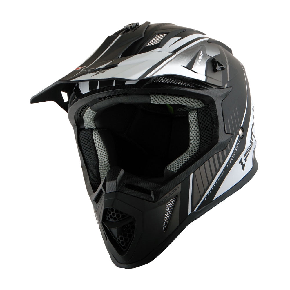 1Storm Adult Motocross Helmet BMX MX ATV Dirt Bike Downhill Mountain Bike Helmet Racing Style H637; Storm Green
