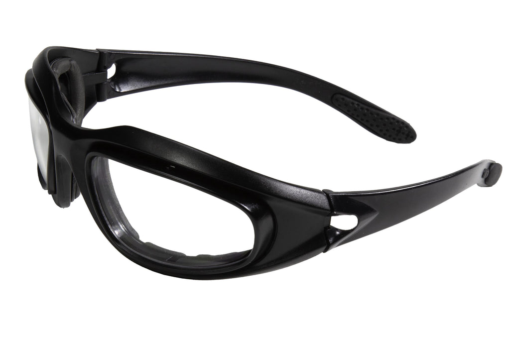 FUEL Adult MX ATV Off-Road Premium Riding Glasses Kit for Motorcycle Moped Cruiser Scooter