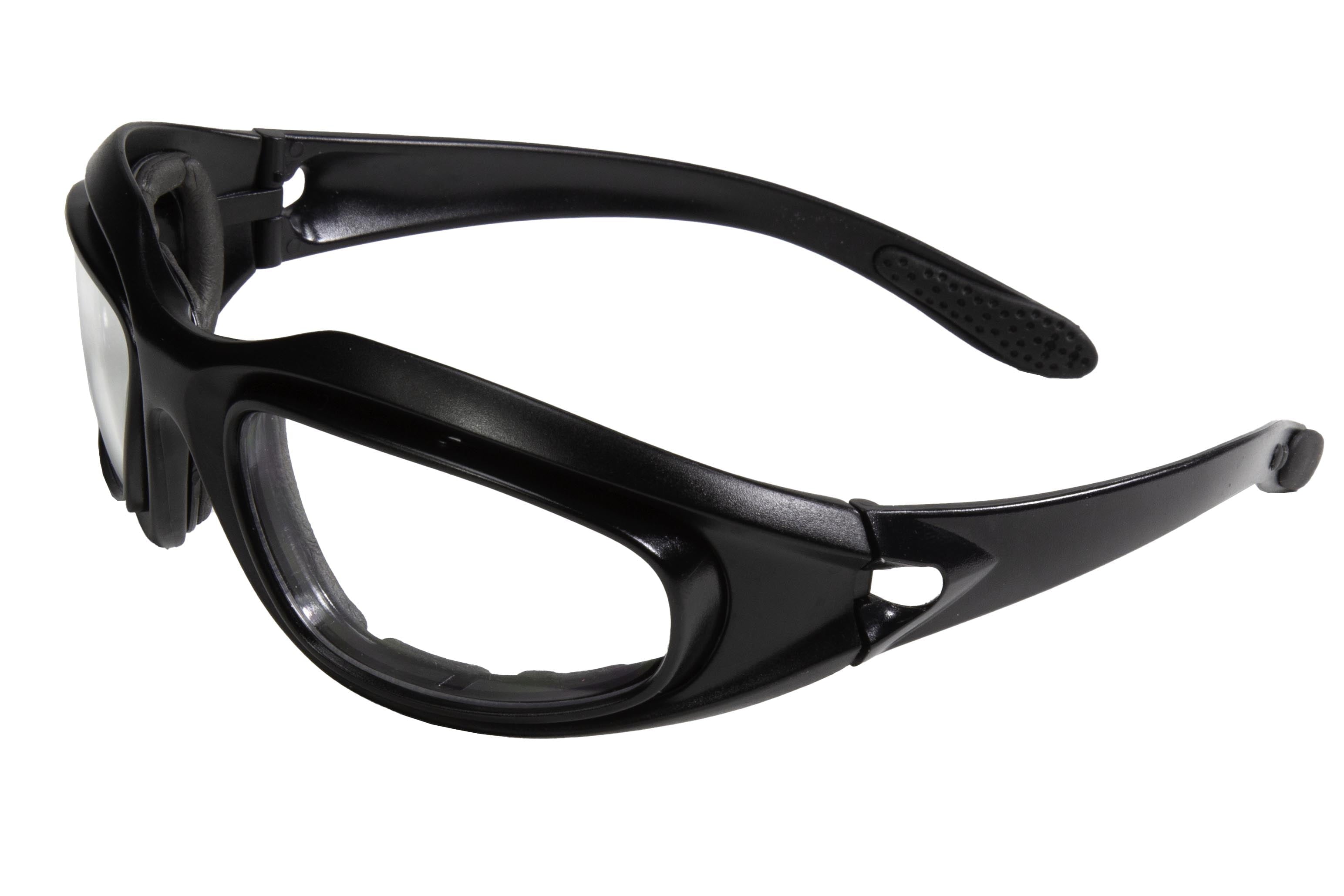 FUEL Adult MX ATV Off-Road Premium Riding Glasses Kit for Motorcycle Moped Cruiser Scooter