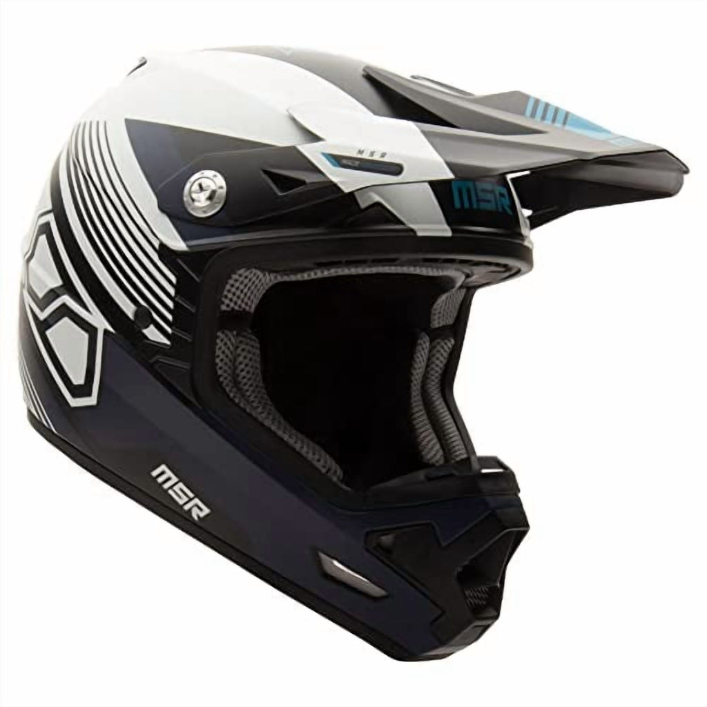 MSR Mav4 Sensor Helmet w/MIPS (Medium, Navy) Motorcycle Off Road Dirt Bike