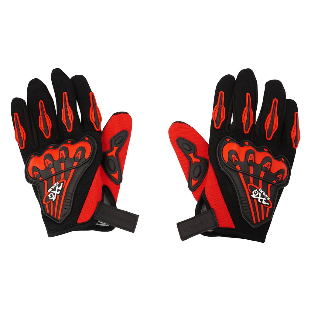 22.44-22.83in Suitable Head Helmet Set Helmet Set with Goggles and Gloves Motorcycle Off-Road Helmet Set