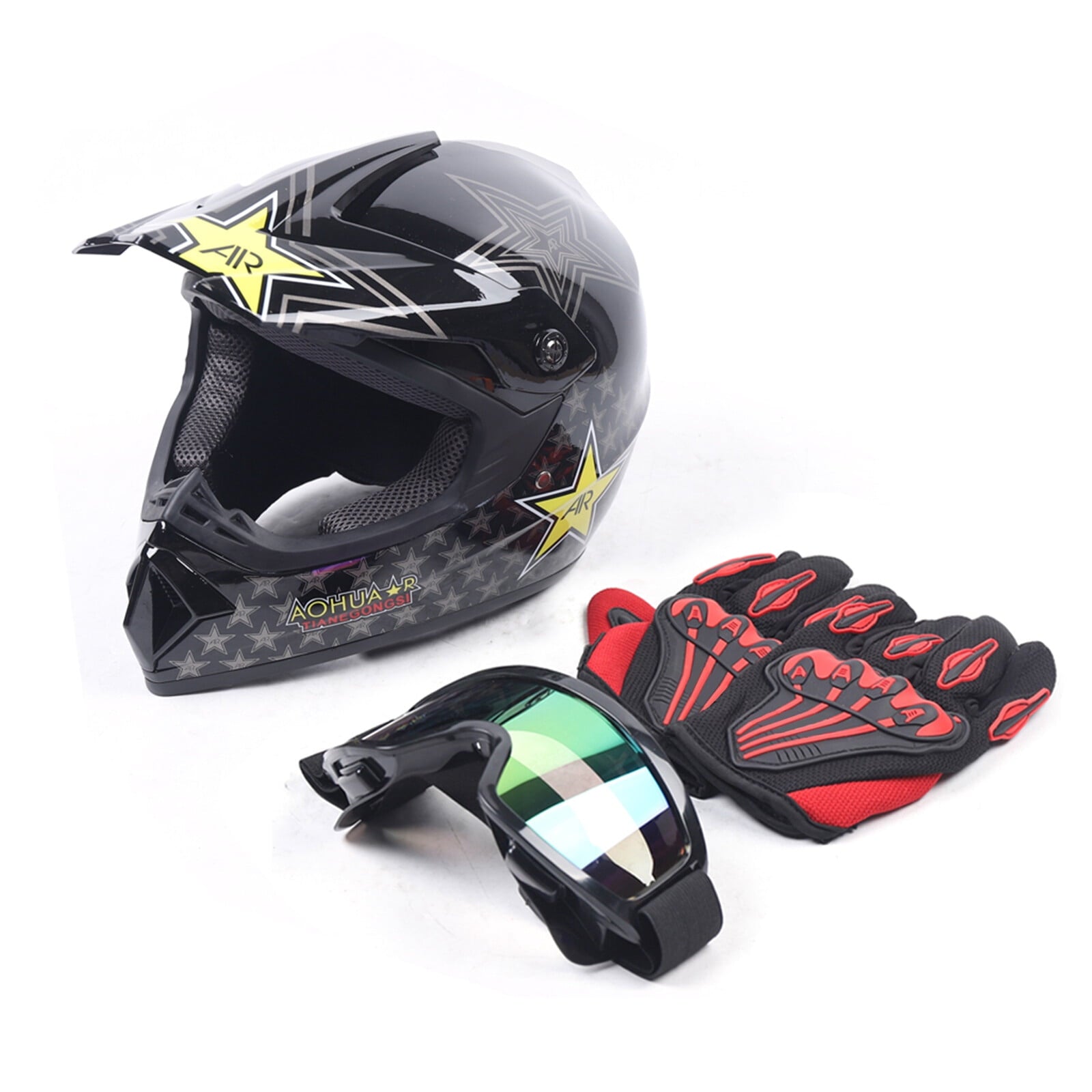 Helmet Motocross ATV Dirt Bike DOT Adult Full Face Off Road Thor Sector Offroad