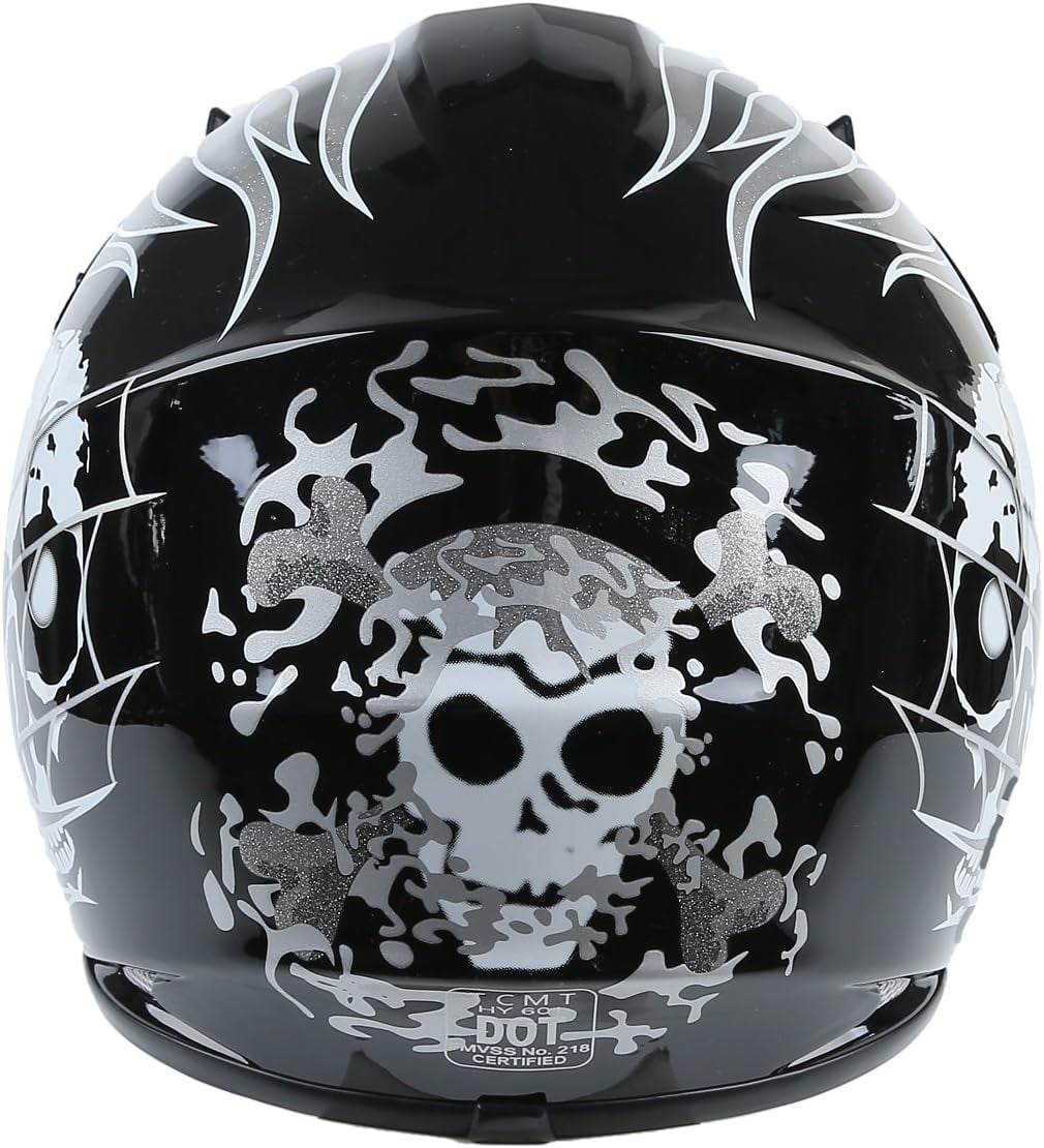 Youth Kids Motocross Offroad Street Dirt Bike Helmet W/Goggles Gloves ATV Mx Skull Helmet