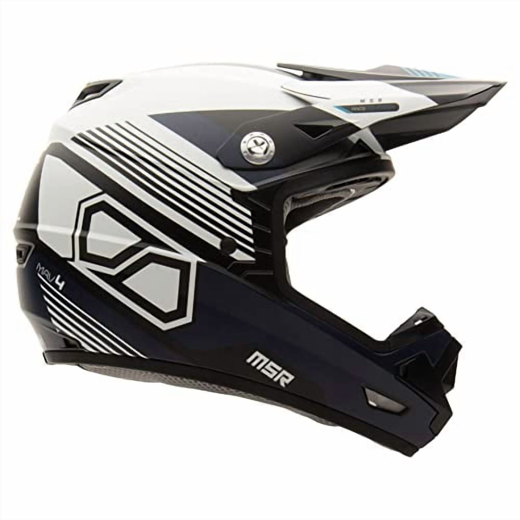 MSR Mav4 Sensor Helmet w/MIPS (Small, Navy) Motorcycle Off Road Dirt Bike