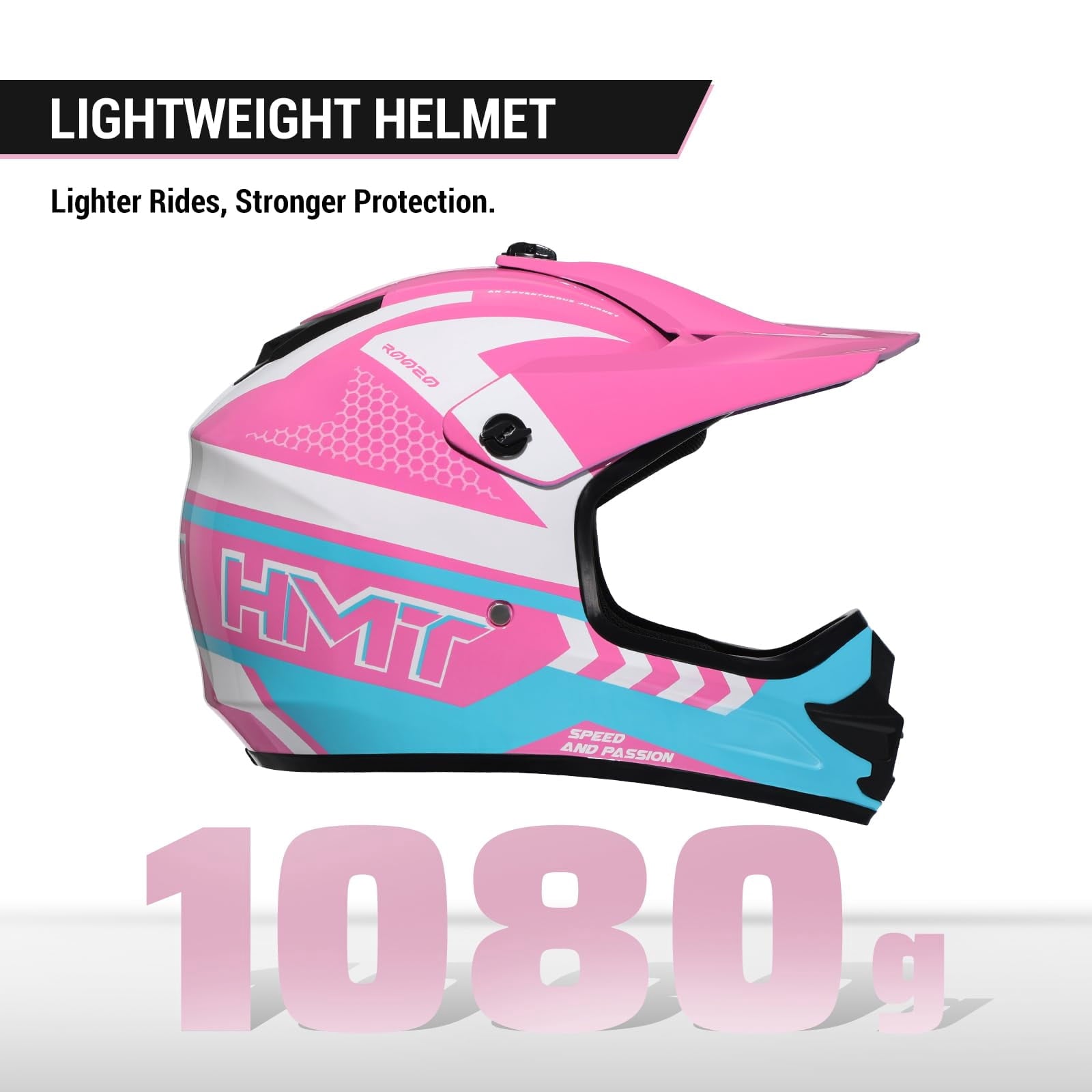 ROOZO Youth Dirt Bike Helmet â€?DOT Certified Full Face Motorcycle Helmet with Goggles & Gloves
