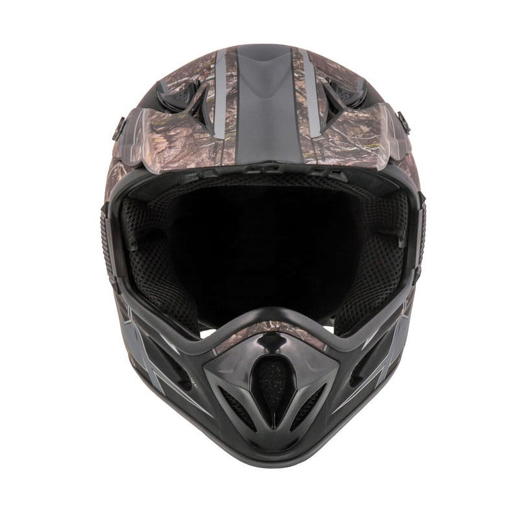 Adult Frenzy Mossy Oak MX Off-Road Motocross ATV Dirt Bike Helmet DOT Approved Size: X-Large