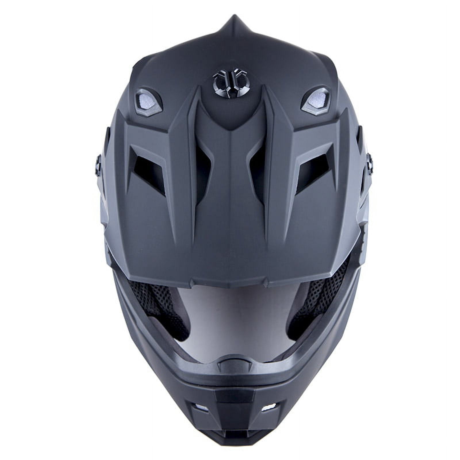 1Storm Motocross Adult Helmet ATV Dirt Bike BMX MX Helmet F801CLS Racing Style Sonic Orange