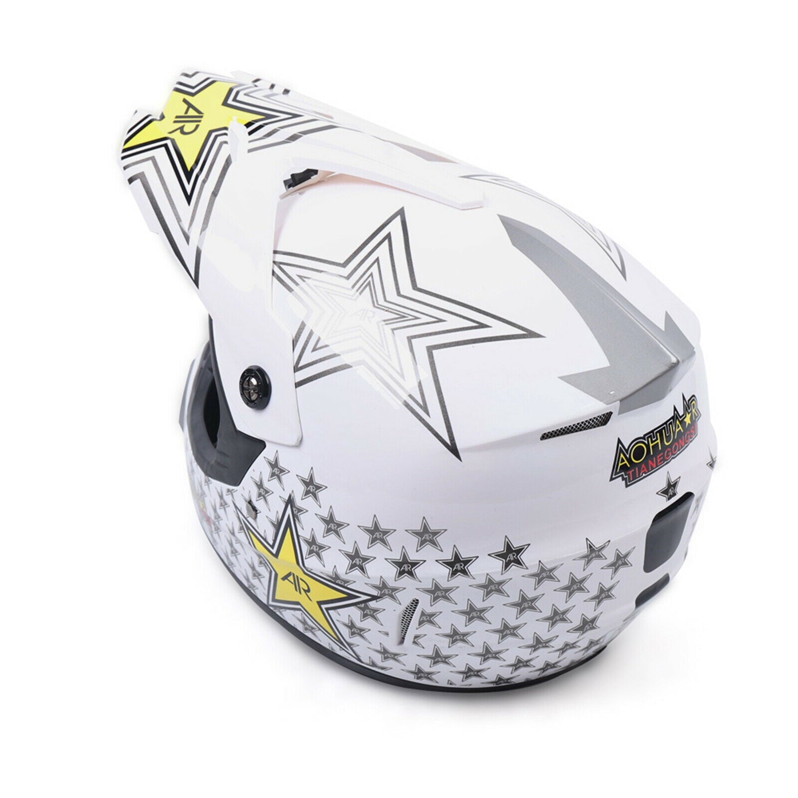DOT Motorcycle Helmet for Adult, Motorcycle Helmet with Goggles & Gloves for Motocross Off-Road Racing ATV Dirt Bike